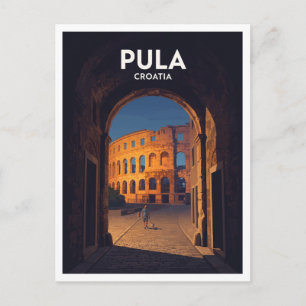 Carte Postale Cadeau Pula Croatie