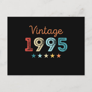 Carte Postale Cadeau Rétro 30 ans Anniversaire 1995 30 ans