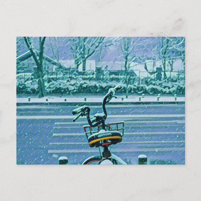 Carte Postale Cadeau Vélo Lover (Devant)