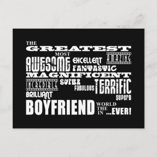 Carte Postale Cadeaux amusants pour petits amis : Meilleur petit