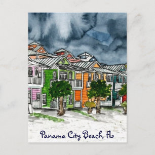 Carte Postale Cadeaux d'art tropical de Panama City Beach Florid