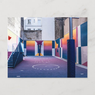 Carte Postale cadeaux de basket personnalisés