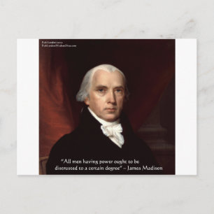 Carte Postale Cadeaux de citations de sagesse "Guerre et liberté