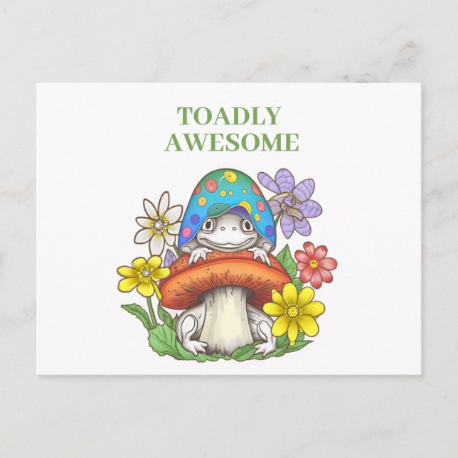 Carte Postale Cadeaux de grenouille (Devant)