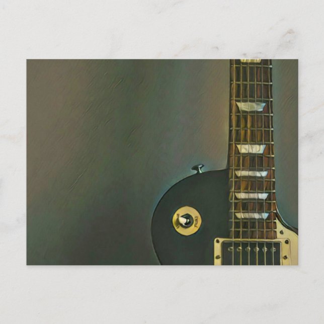 Carte Postale Cadeaux de guitare pour lui (Devant)
