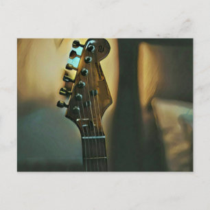 Carte Postale Cadeaux de guitare vintage