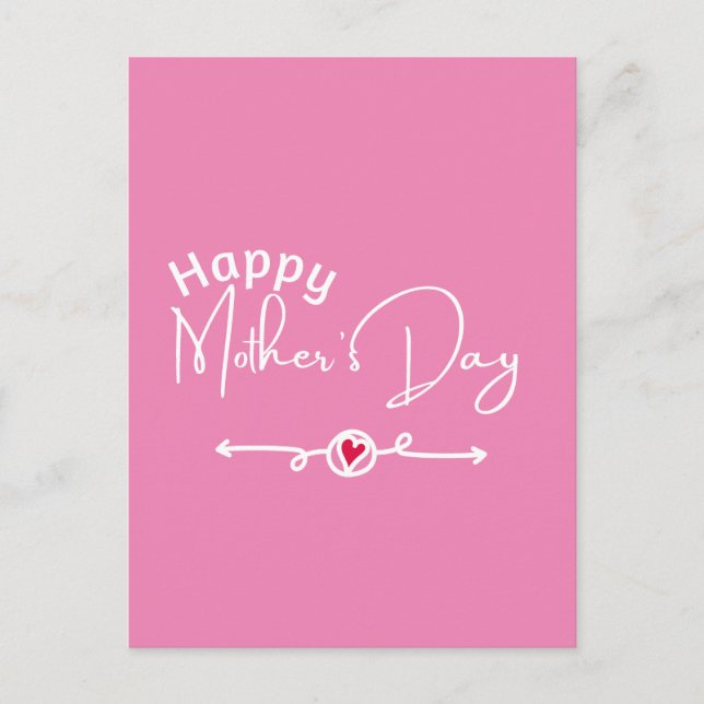 Carte Postale Cadeaux de la Fête des Mères (Devant)
