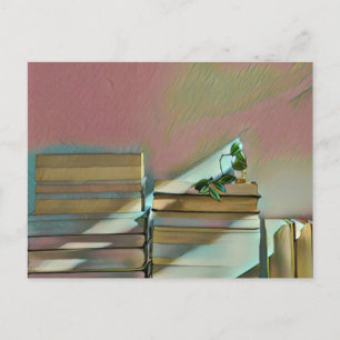 Carte Postale Cadeaux de luxe pour les amateurs de livres