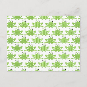 Carte Postale Cadeaux de marchandises de grenouille