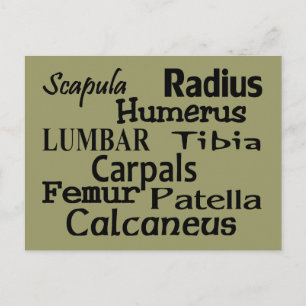 Carte Postale Cadeaux de médecin/chirurgien orthopédique