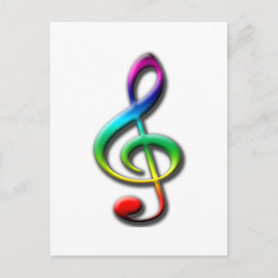 Carte Postale Cadeaux de musique !