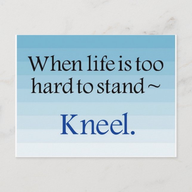 Carte Postale cadeaux de prière (Devant)