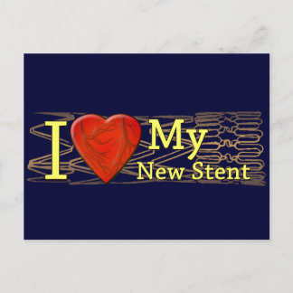 Carte Postale Cadeaux de récupération cardiaque | T-shirts Stent