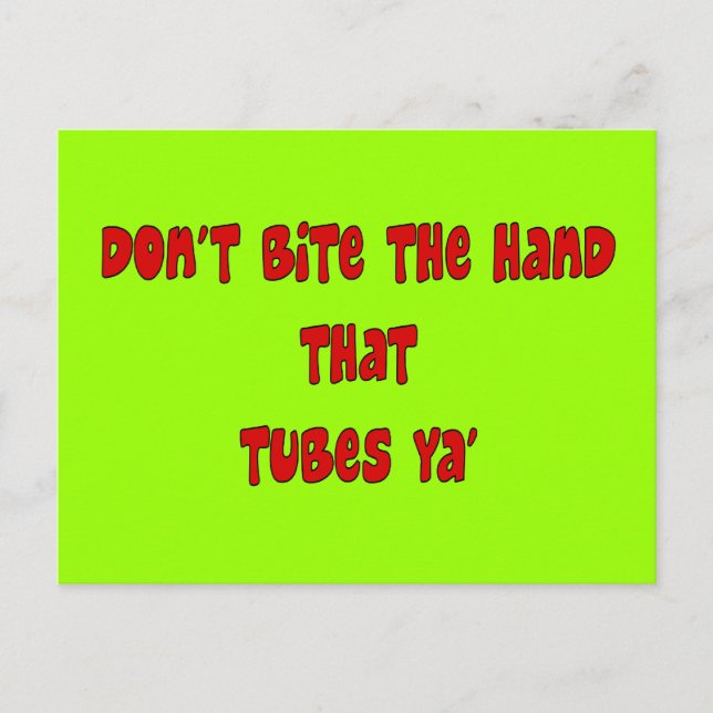 Carte Postale Cadeaux de thérapie respiratoire (Devant)