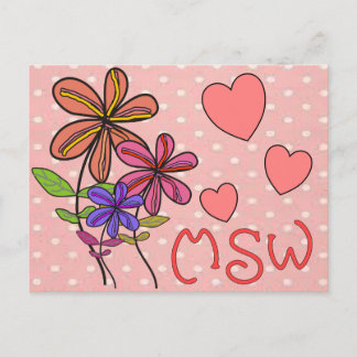 Carte Postale Cadeaux de travailleurs sociaux