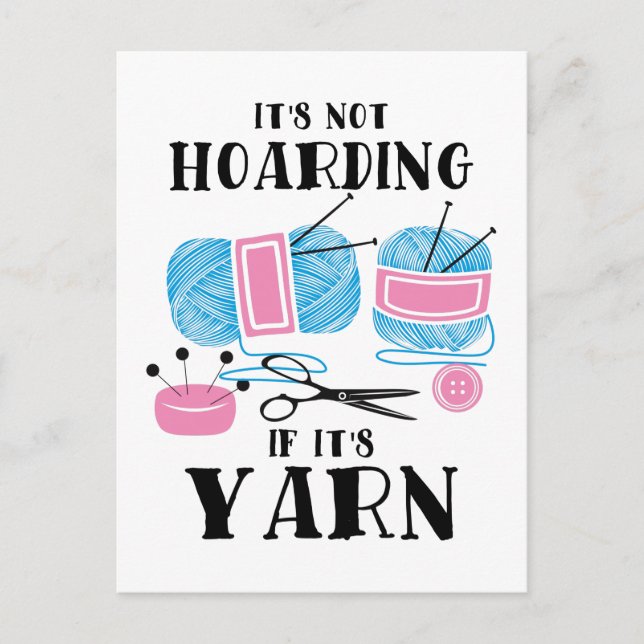 Carte Postale Cadeaux de tricot au crochet (Devant)