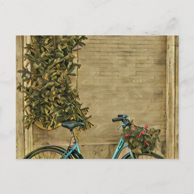 Carte Postale Cadeaux de vélo pour elle (Devant)