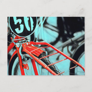 Carte Postale Cadeaux de vélo pour elle