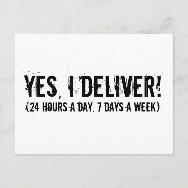 Carte Postale Cadeaux drôles pour obstétriciens et sages-femmes (Devant)