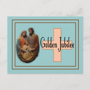 Carte Postale Cadeaux du Jubilé d'or pour les soeurs