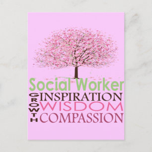 Carte Postale Cadeaux d'un travailleur social