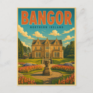 Carte Postale Cadeaux et souvenirs vintage Bangor Irlande du Nor