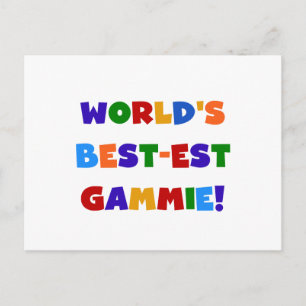 Carte Postale Cadeaux lumineux de couleurs du Meilleur-est