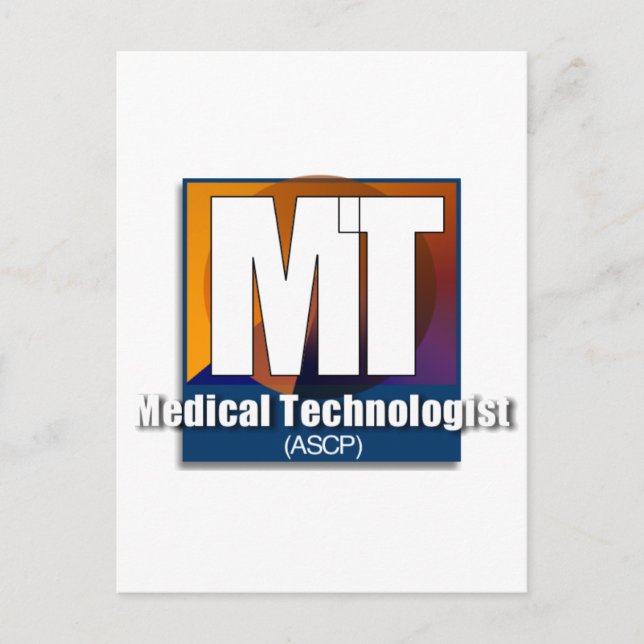 Carte Postale Cadeaux médicaux du technologue (ASCP) (Devant)