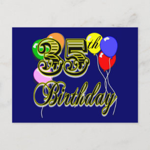 Carte Postale Cadeaux pour les 35 ans
