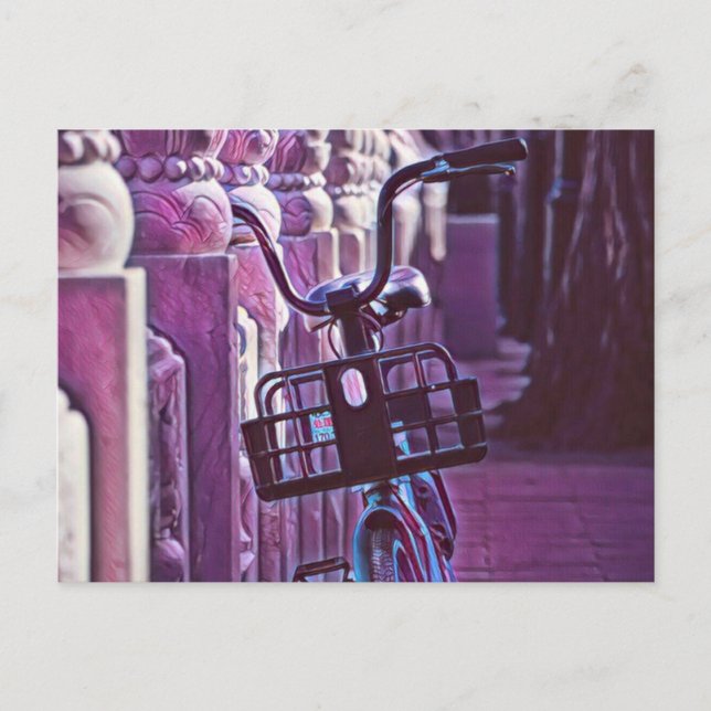 Carte Postale Cadeaux pour les cyclistes (Devant)