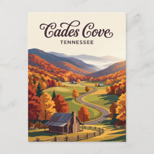 Carte Postale Cades Cove États-Unis