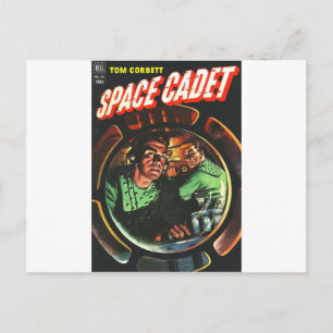 Carte Postale Cadets de l'espace en petite fusée