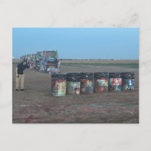 Carte Postale Cadillac Ranch Amarillo