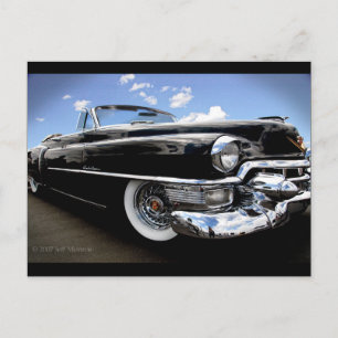 Carte Postale Cadillac vintage 1950 "Rag Top"