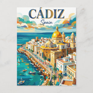 Carte Postale Cadix Espagne