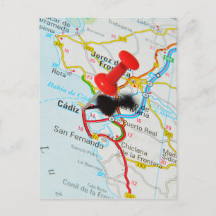 Carte Postale Cadix, Espagne
