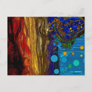 Carte Postale Cadre - Art Abstrait