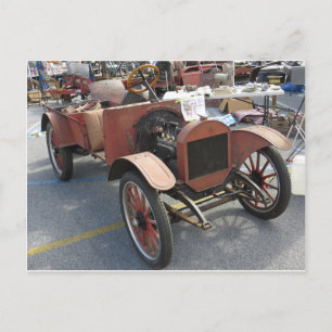 Carte Postale Cadre de voiture antique