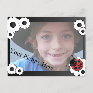 Carte Postale Cadre Ladybug