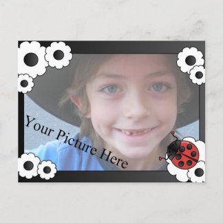 Carte Postale Cadre Ladybug