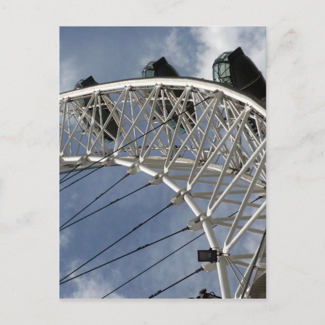 Carte Postale cadre oeil london (Devant)