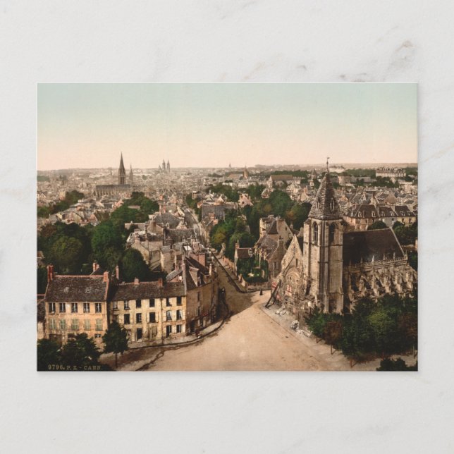 Carte Postale Caen, Basse-Normandie, France (Devant)