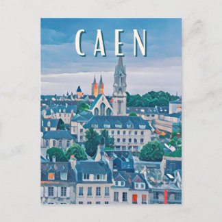 Carte Postale Caen Photo Vintage 