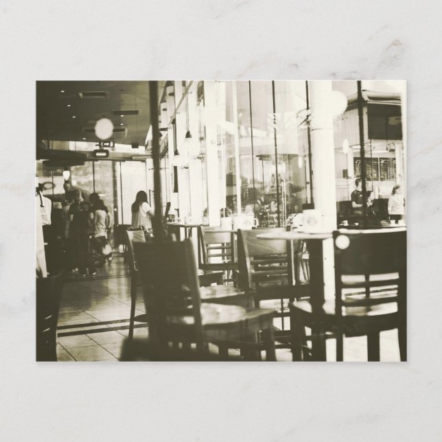 Carte Postale café... (Devant)