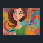 Carte postale café<br><div class="desc">Carte postale café</div>