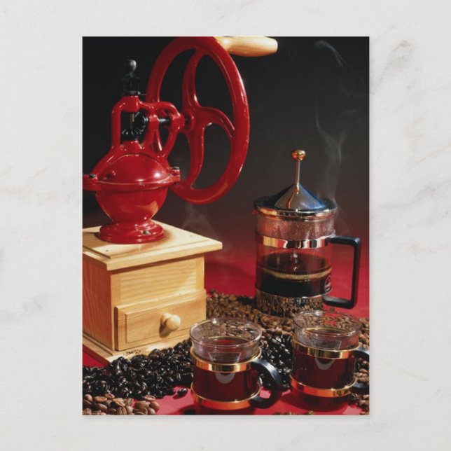 Carte Postale Café (Devant)