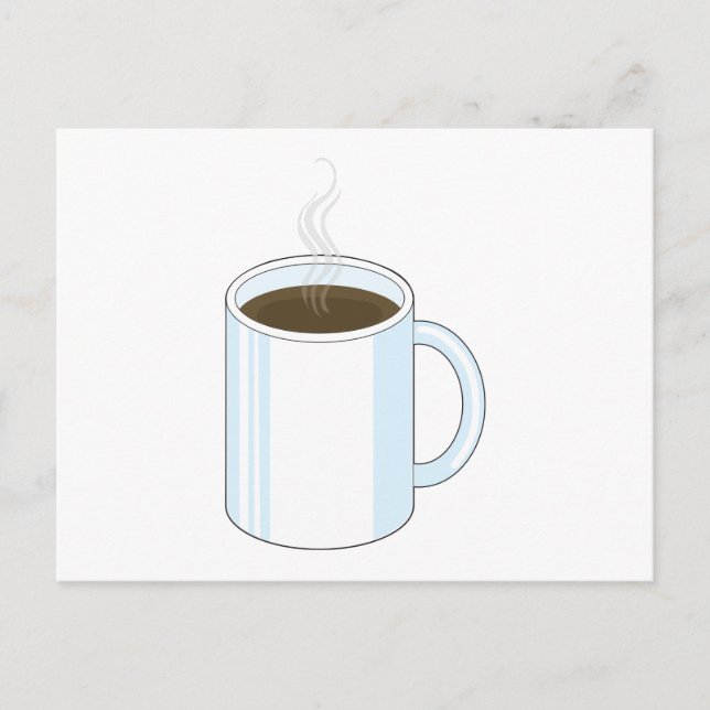 Carte Postale Café (Devant)