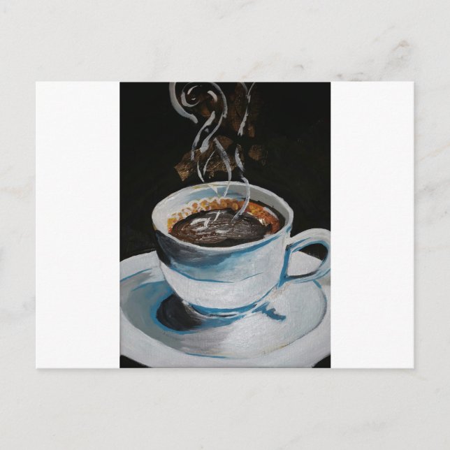 Carte Postale Café (Devant)