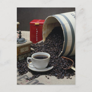 Carte Postale Café