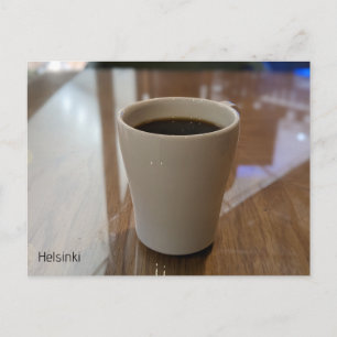 Carte Postale Café à Helsinki